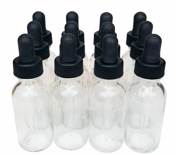 Fisher Scientific Dropper Bottle Glass 30 mL (1 oz.) - M-1102153-3436 - Pack of 12