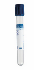 Fisher Scientific BD Vacutainer® SPC Plus Venous Blood Collection Tube Analyte Determination K2 EDTA Additive 13 X 100 mm 6 mL Royal Blue BD Hemogard™ Closure Polyethylene Tube - M-634992-4189 - Pack of 100