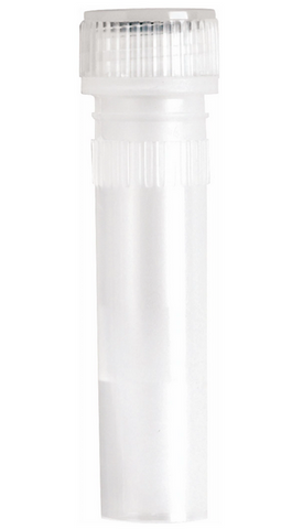 Fisher Scientific Fisherbrand™ Microcentrifuge Tube Conical Bottom, Skirted Plain 10.8 X 40.6 mm 1.5 mL Without Color Coding Screw Cap Polypropylene Tube - M-913647-3126 - Pack of 500