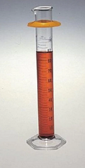 Fisher Scientific Graduated Cylinder Fisherbrand™ Class B / Heavy Round Base Borosilicate Glass 1,000 mL (32 oz.) - M-884625-4733 - Case of 4