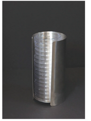 Fisher Scientific Media Plate Holder Stainless Steel, 15 Plate Capacity For 100 mm Media Plates - M-785458-3836 - Each