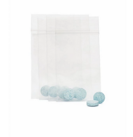 Fisher Scientific Bluing Tablets Fisherbrand® Roll of 50 Two Tablet Packs For Use In Toilet Water - M-553777-4478 - Pack of 50