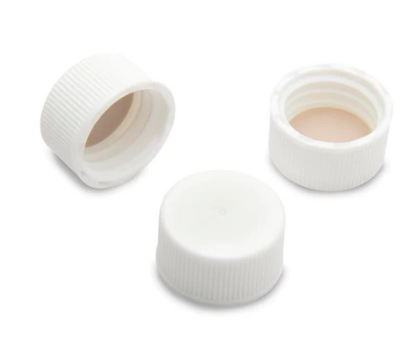 Fisher Scientific CAP, VIAL STORAGE SAMPLE W/FOAM LINER WHT (100/CS) - M-1102276-1038 - Case of 100