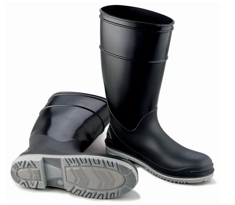 Fisher Scientific Boot Dunlop™ Onguard™ Goliath™ Size 9 Adult Black - M-934383-4477 - Pair