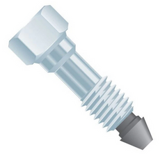 Fisher Scientific Very High Pressure Fitting Idex Health and Science Idex Health and Science LLC 0.0625 Inch, Reusable One-Piece, 25000 psi Pressure For Analyzer - M-840230-2847 - Pack of 10