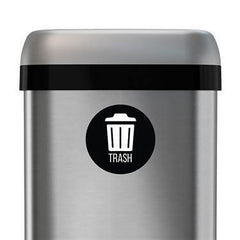 Sensor Waste Can Accessories Trash Can Only Sticker ,3 / pk - Axiom Medical Supplies