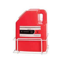 Mounting Bracket for Sharps Retrieval Containers Bracket for 1.5qt Sharps Container ,1 Each - Axiom Medical Supplies