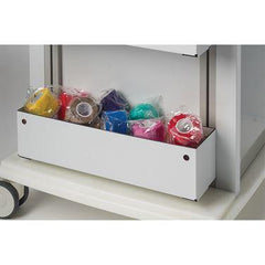 Side Bins for Insight Phlebotomy Carts Oval Opening Side Bin ,1 Each - Axiom Medical Supplies