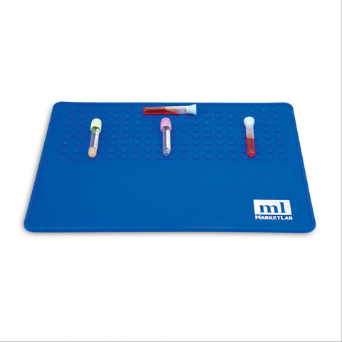 Silicone Lab Mat with Tube Grid Silicone Lab Mat with Tube Grid • 12"W x 14.9"L ,1 Each - Axiom Medical Supplies