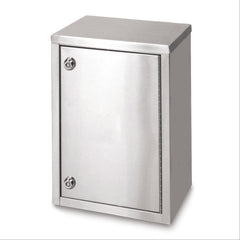 Single Door Narcotics Cabinets Mini • 8"W x 5.63"D x 9"H • Stainless ,1 Each - Axiom Medical Supplies