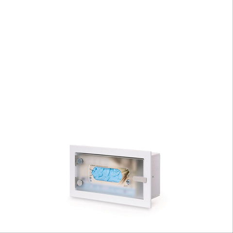 MarketLab Single Recessed Glove Box Dispenser Single • 11.5"W x 4.5"D x 5.75"H ,1 Each - Axiom Medical Supplies