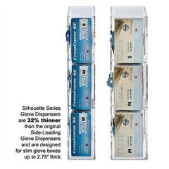 MarketLab Single Slim Glove Box Dispenser Single • 10.187"W x 3.125"D x 5.562"H ,1 Each - Axiom Medical Supplies