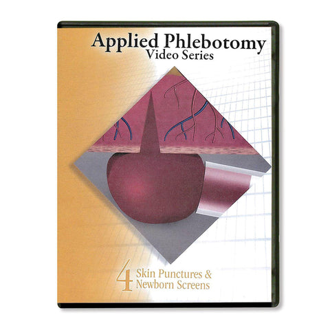 Skin Punctures &amp; Newborn Screens DVD 4: Skin Punctures &amp; Newborn Screens ,1 Each - Axiom Medical Supplies