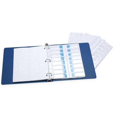 Slide Binder View-Pack Binder • 12"W x 9"H Includes 10 Slide Holder Pages ,1 / set - Axiom Medical Supplies