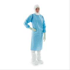 Small BioClean-C Sterile Chemo Apron Large ,40 Per Pack - Axiom Medical Supplies