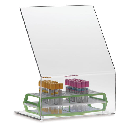 MarketLab Small Biohazard Shield Small • 11.5"W x 7.5"D x 15"H ,1 Each - Axiom Medical Supplies