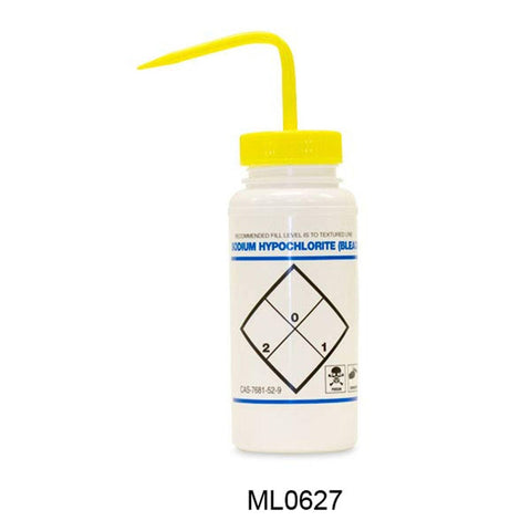 Sodium Hypochlorite Leak-Proof Wash Bottles Sodium Hypochlorite ,2 / pk - Axiom Medical Supplies