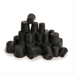 Solid Rubber Stoppers #1 ,52 / pk - Axiom Medical Supplies