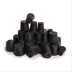 Solid Rubber Stoppers #2 ,45 / pk - Axiom Medical Supplies