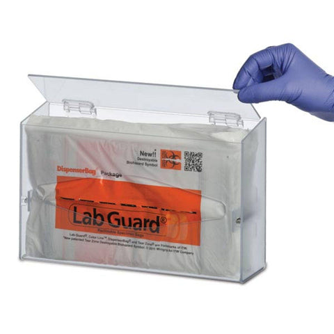 MarketLab Specimen Bag Dispenser 11.625"W x 5.125"D x 7.375"H ,1 Each - Axiom Medical Supplies