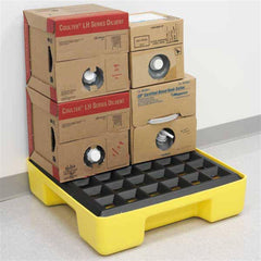 Spill Containment Pallet Spill Containment Pallet • 26"L x 26"W x 6.5"H ,1 Each - Axiom Medical Supplies