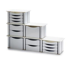 MarketLab StackLab Workstation Risers Triple ,1 Each - Axiom Medical Supplies