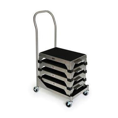 Stacking Step Stool Cart Stacking Step Stool Cart • 21"L x 14"W x 39"H ,1 Each - Axiom Medical Supplies