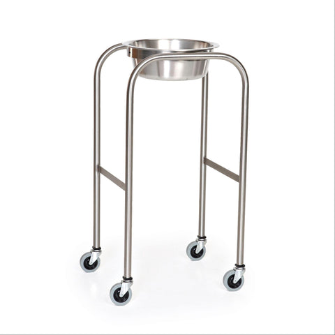 Stainless Steel Bowl Solution Stand Without Shelf ,1 Each - Axiom Medical Supplies