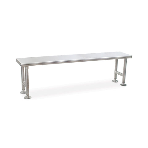 Stainless Steel Cleanroom Gowning Benches 60"W x 12"D x 17"H ,1 Each - Axiom Medical Supplies