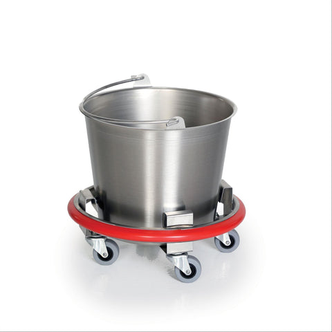 Stainless Steel Kick Bucket Stainless Steel Kick Bucket • 12qt ,1 Each - Axiom Medical Supplies