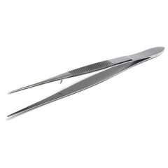 Stainless Steel Grossing Tools Curved Tweezers • 5"L ,1 Each - Axiom Medical Supplies