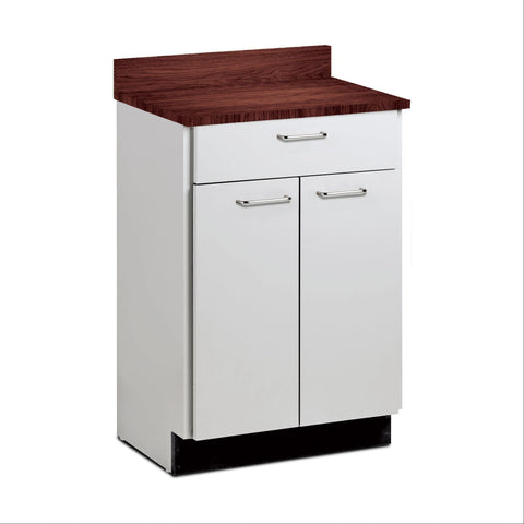 Standard Floor Cabinet - One Drawer &amp; Two Doors Floor • 1-drawer • 2-door ,1 Each - Axiom Medical Supplies