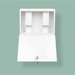 MarketLab Steel HIPAA Compliant Specimen Drop Box Steel ,1 Each - Axiom Medical Supplies