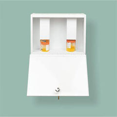 MarketLab Steel HIPAA Compliant Specimen Drop Box Steel ,1 Each - Axiom Medical Supplies