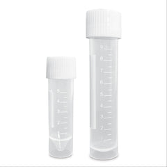 Sterile Transport Tubes with Attached Screw Caps 5mL • 16mm x 60mm ,1000 / pk - Axiom Medical Supplies