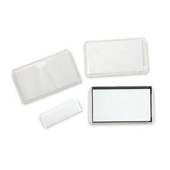 SuperScan Clear Label Holder Magnetic • for Labels Size 3.5"W x 2"H ,Pack oF 25 - Axiom Medical Supplies