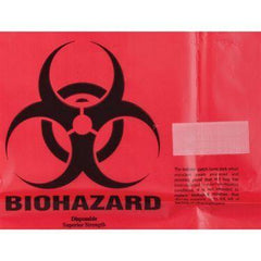 Super Strength Biohazard Disposal Bags 19"W x 23"H ,200 / pk - Axiom Medical Supplies