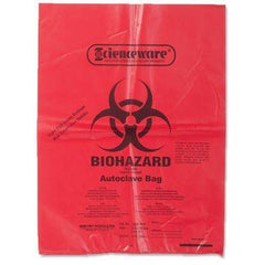 Super Strength Biohazard Disposal Bags 37"W x 48"H ,100 per Paxk - Axiom Medical Supplies
