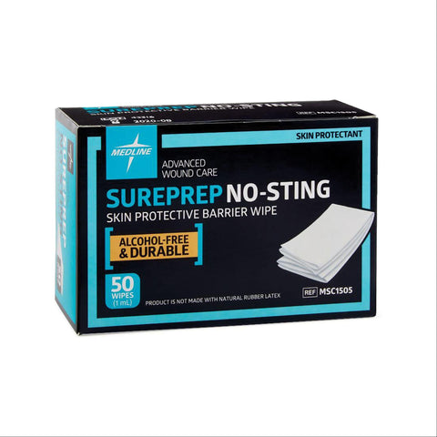 Sureprep No-Sting Skin Protective Barrier 1mL Wipe ,500 Per Pack - Axiom Medical Supplies