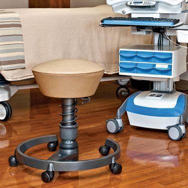 Swopper Ergonomic Stool Without Casters • Vinyl ,1 Each - Axiom Medical Supplies