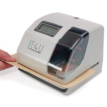T-4U Time and Date Recorder T-4U Time &amp; Date Recorder • 6.5"W x 6.5"D x 5.7"H ,1 Each - Axiom Medical Supplies