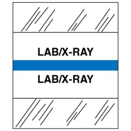 Tabbies Index Tab 1 1/4 Inch Lab/ X-Ray