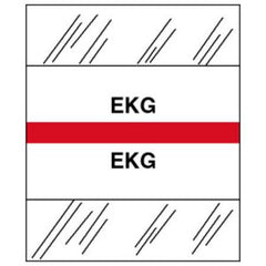 Tabbies Index Tab 1/2 X 1-1/4 Inch EKG