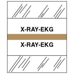 Tabbies Index Tab 1 1/4 Inch X-Ray/EKG