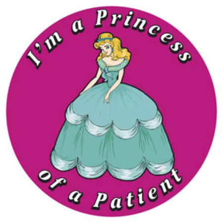 Tabbies Tabbies® 100 per Unit I'm a Princess Sticker