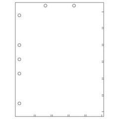 Tabbies Divider Sheet 8-1/2 X 11 Inch Medical Chart