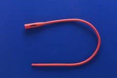 Teleflex LLC Urethral Catheter Rusch® Robinson / Nelaton Tip Red Rubber 24 Fr. 16 Inch