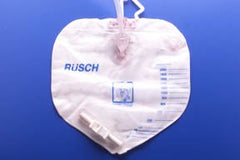 Teleflex LLC Urinary Drain Bag Rusch® Premium Anti-Reflux Valve Sterile 2000 mL Vinyl