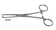 Teleflex Medical Tissue Forceps Pilling® Allis 6 Inch Length Surgical Grade Stainless Steel NonSterile Ratchet Lock Finger Ring Handle Straight 4 X 5 Teeth - M-530933-1099 - Each