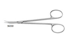 Teleflex Medical Tenotomy Scissors Weck® Stevens 5-1/4 Inch Length Stainless Steel Finger Ring Handle Curved - M-580503-3876 - Each